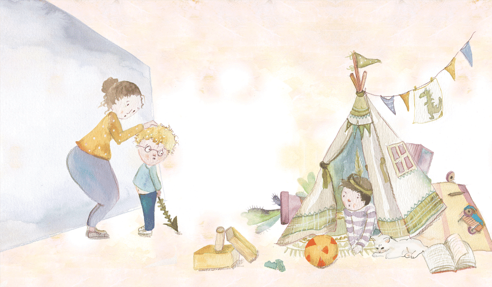 איור, מילים, התבוננות